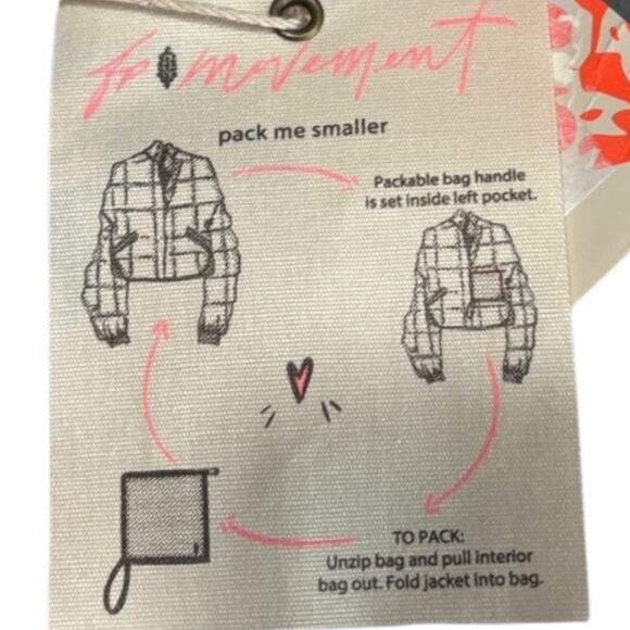Free People Movement Pippa Packable Jacket Puffer Size XS - Picture 6 of 6